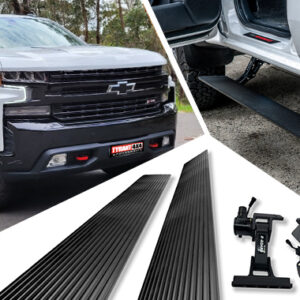 Silverado Electric Side Steps: E-Boards - Running Boards