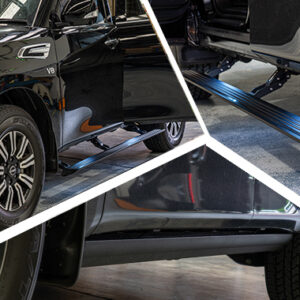 Patrol Electric Side Steps: E-Boards - Running Boards