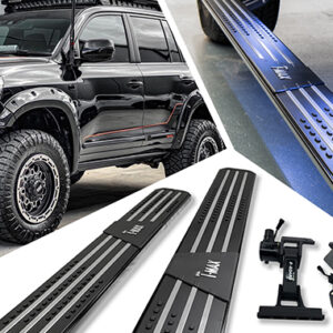 Land Cruiser 200 Electric Side Steps: E-Boards - Running Boards