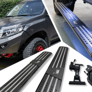 Prado Electric Side Steps: E-Boards - Running Boards